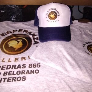 Remeras personalizadas sublimadas, tela gris o blanca, entrega en el dia